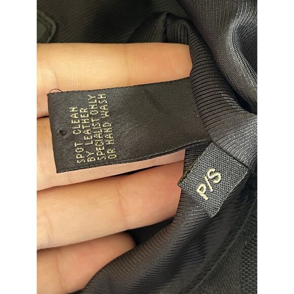 Coach Monogram Jacquard Bucket Hat Black Y2K Vintage size p/S - Picture 5 of 11